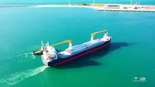 CHEGADA DE NAVIO NO PORTO DO MUCURIPE FORTALEZA-CE