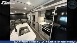 Phenomenal 2021 Keystone Passport GT Travel Trailer RV For Sale in Jacksonville, FL | RVUSA.com