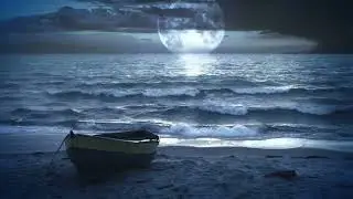 Calm Night Sea Ambience for Sleep, Study & Relaxation