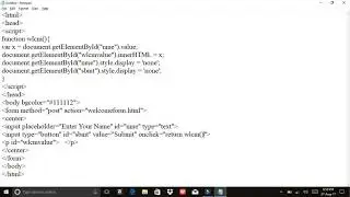 How to dislay username in Welcome Page | Get it done in just 5 minutes!!!