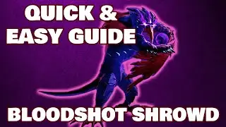How to DEFEAT Bloodshot Shrowd ----- ! \/ FAST and EASY Guide