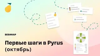 Вебинар &laquo;Первые шаги в Pyrus&raquo;