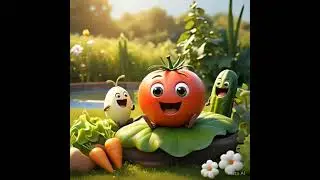 Toto the Talking Tomato | Fun Cartoon for Kids | Learning with Veggies!
