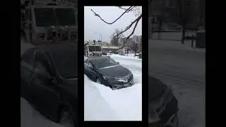 Snow plows ❄️ #fypシ #viral #nyc