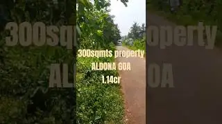 300sqmts settlement property with Sanad in Aldona Goa. Price 38k PSM. #property #goa #realtyhomes