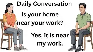 Improve English Speaking Practice with a Daily Conversation | Learn English Vocabulary & Listening