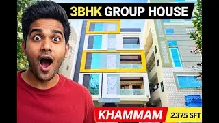 3BHK GROUP HOUSE EAST FACE QUALITY CONSTRUCTION PRIME LOCATION MAMATHA HOSPTAL #khammam #realestate