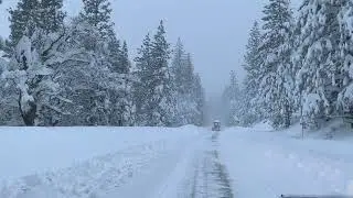 Winter Storm Shuts Down Northern California Highways