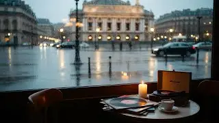 Evening Café in Paris | Cozy French Chanson Pop Vibes