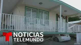 Videos muestran el momento del temblor de magnitud 5.8 en Puerto Rico | Noticias Telemundo