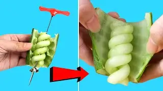 PERFECT VEGETABLE ROLLER SPIRAL SLICER FOR YOUR KITCHEN!!! | Best Kitchen Tools 2020