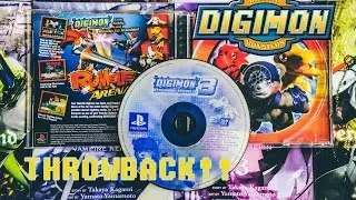 PS1 Throwback! Digital Monsters! Digimon World 3 Unboxing!!