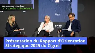 Pr&eacute;sentation du Rapport d&rsquo;Orientation Strat&eacute;gique 2025  - par Sandrine Racouchot & Yves Bernaert