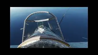 A5M &ldquo;Claude&rdquo; &ndash; Ataque en picado a un portaaviones. DCS VR [4K]
