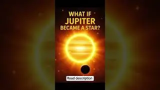 If Jupiter Turned Into a Star #space