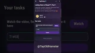 TapSwap  16.11.2024   Listing Date is Closer!? | Part 1&nbsp;