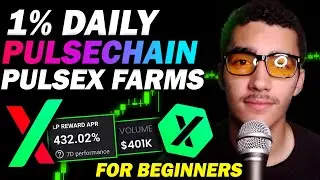 Зарабатывайте 1% ЕЖЕДНЕВНО на фермах PulseX от PulseChain (включая до 100 долларов США)
