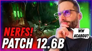 TFT - PATCH COM MUITOS NERFS! WARWICK ACABOU? AN&Aacute;LISE PATCH 12.6 B