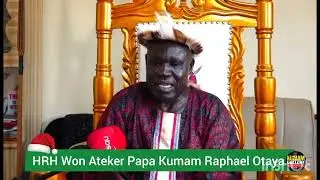 HRH Won Ateker Papa Kumam Raphael Otaya wishes all his subjects and the entire Ugandans a happy Xmas