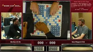 Word Cup 2025 - Game 24 - Eta Karo vs. Dave Wiegand (CSW)