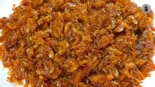 AWAS... OLAHAN INI BIKIN KETAGIHAN!! RESEP SAMBAL UDANG REBON  PEDAS MANIS GURIH || ENAK & PRAKTIS