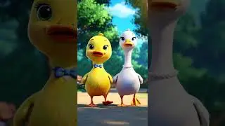 cute duck couple taking a walk in the park #couple #sweet #duckadventures