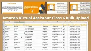 Amazon Virtual Assistant Class 6 | Bulk Listing | Bulk Upload in Urdu/Hindi