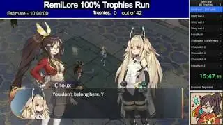 RemiLore 100% Trophies in Under 10 Hours
