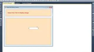 How to use the Open File Dialog Box to select the Picture and Display it in VB.Net(Part-1)