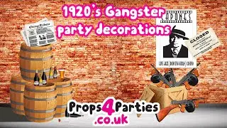 1920's Gangster Party Decorations