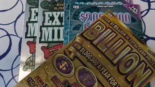 $150 in High Dollar Tickets! $50 *Billion* Winner!! Ohio Lottery Scratch Off Tickets