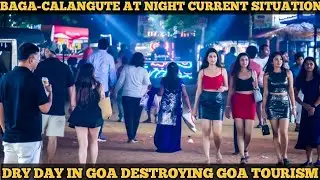 Baga Calangute Nightlife | Baga At Night | Calangute At Night | Goa Latest Vlog | Goa Nightlife