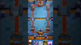 Fastest win in clash royal 3 crown 👑 #clashroyale #gaming