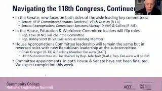 Unveiling the 2023 Legislative Priorities for Community College Leaders &mdash;   ACCT Advocacy Webinar
