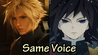 Cloud Strife Voice Actor in different Roles. [Takahiro Sakurai]