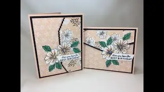 Friendly Hello  Petal Pink Card Using Basic Border Dies (4 of 6)