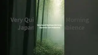 Very Quiet Bamboo Morning &ndash; Japanese Zen Ambience #shorts