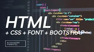 HTML e CSS - Reproduzindo um projeto do dribbble.com