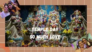 Day 5 | Temple Visit, Rasbihari Anniversary 🤍& So Many Blessings | Daily Vlog🌷