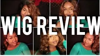 Wig Review-(Outre) Synthetic Lace Front Faux Bob - Maxine ( DR30 ) |+ Styling