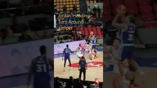 Jordan Heading turn around Jumper!#shortsfeed #youtubeshorts #shortvideo #shorts