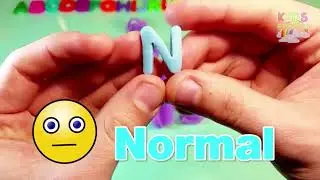 Educational Videos with Playdough for Kids | Craft Letters and Numbers for Fun Playing
