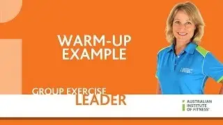 Group Exercise Leader - Warm-up Example