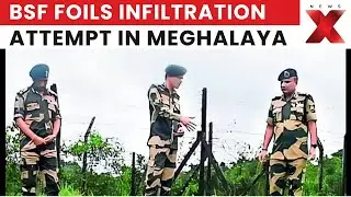 BSF Stops Cross-Border Infiltration Near Pillar 1260 in Meghalaya | NewsX