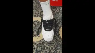 HOW TO ADD BLACK ROPE LACES