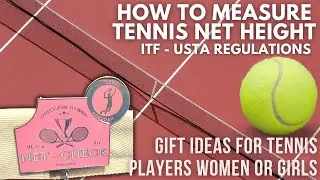 Best Tennis Gift Ideas for Tennis Players Women or Girls - Tennis Net Measure Chain - Coach Gifts
