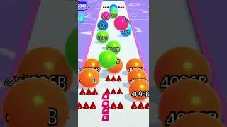 Boll Run Game | Part #383 Crazy Ball Running Challenge | Fun Gameplay #Shorts #viral #ballrun