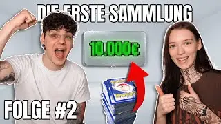 DIE ERSTE POKEMON KARTENSAMMLUNG! | Unser Pok&eacute;mon Karten Experiment 0&euro; zu 10.000&euro; (Folge 2)