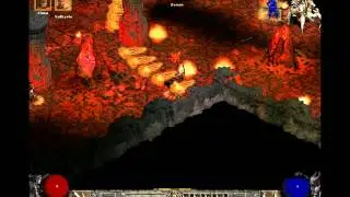 Diablo II Strafezon vs. Baal Normal Difficulty