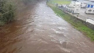 Dawsons Bridge River Moyola Flood